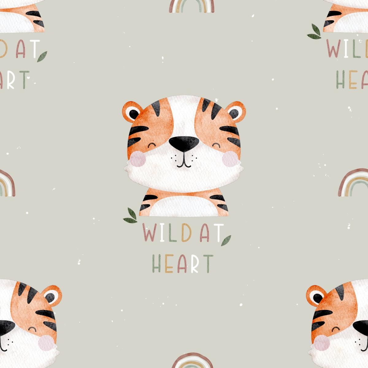 Wild Tiger - Bio Jersey / Bio French Terry